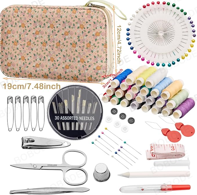 Sewing Project Kits Floral Pattern Sewing Kit - Image 2