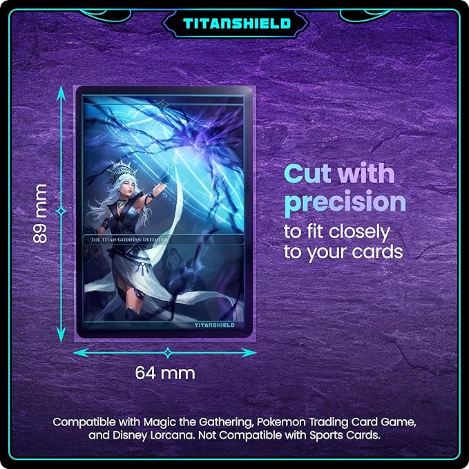 TitanShield | Inner Sleeves | Perfect Fit Card Sleeves | Compatible - Image 4