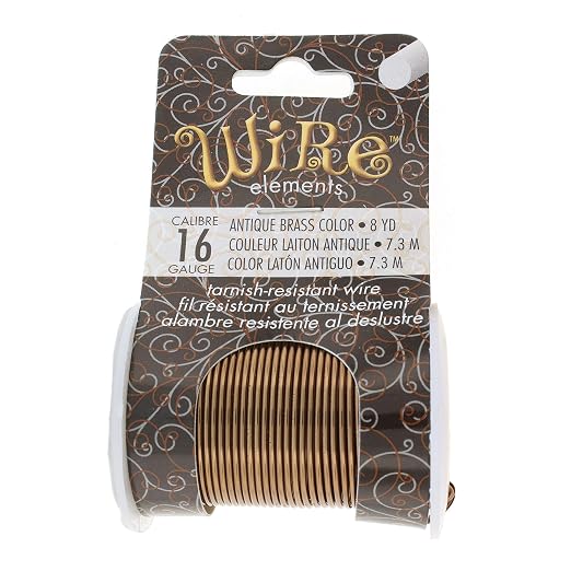The Beadsmith Wire Elements 16-Gauge Lacquered Tarnish-Resistant Copper Wire - Image 7