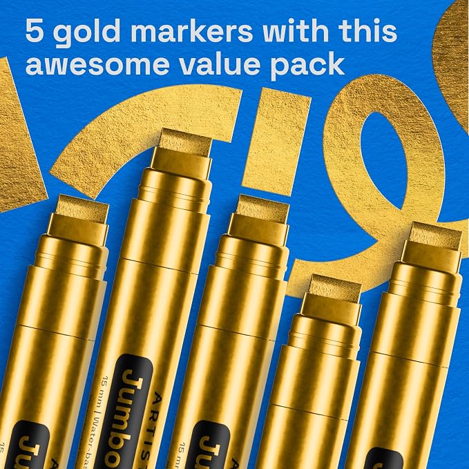 ARTISTRO Gold Paint Pens - Image 6