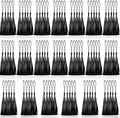100 Pcs Black Mini Tassels 13cm/5 Inch by CREATRILL