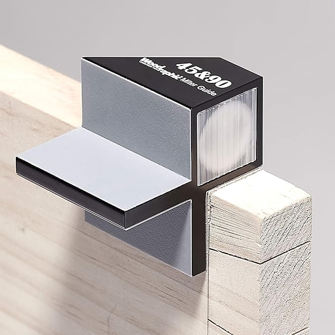Dovetail Saw Guide – 45° & 90° Combo Angle Magnetic Tool for Woodworking Layout, Framing, and Joinery – CNC Aluminum Marking Guide for Precision Cut