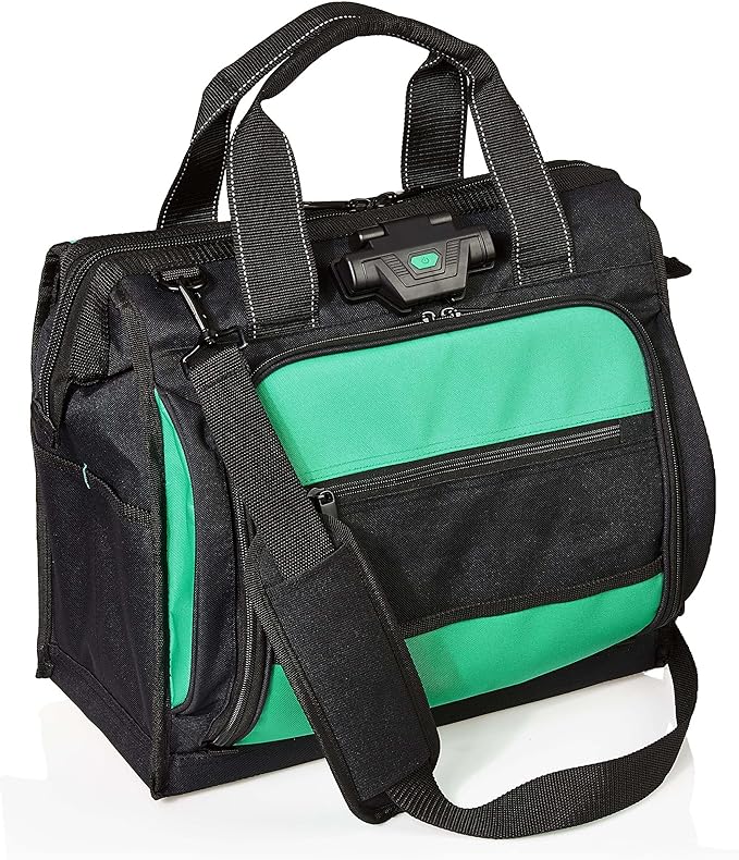 Amazon Basics Tool Sling Bag, Black, 40 Pockets (Previously Denali Brand)