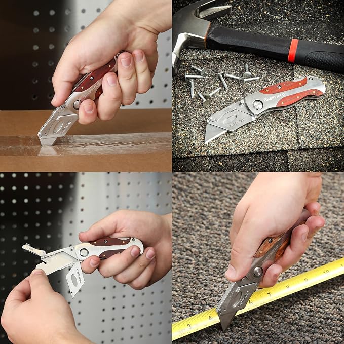 Sheffield 12818 Folding Utility Knife - Image 9