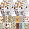Hosuly 40 Pcs Highland Cow Jelly Fabric by Hosuly