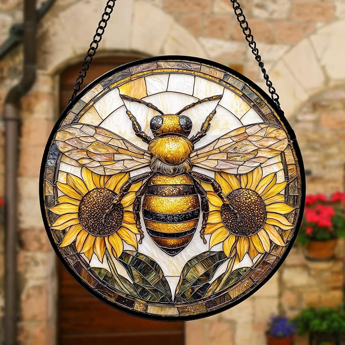 DASTOLL Stained Glass Window Hanging - Image 4