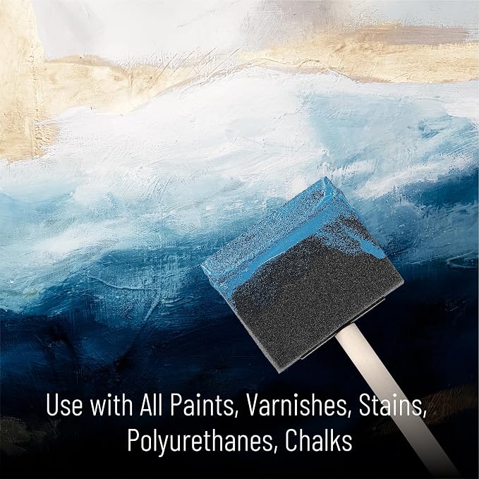 Bates Foam Paint Brushes, 24 Pack - Image 6