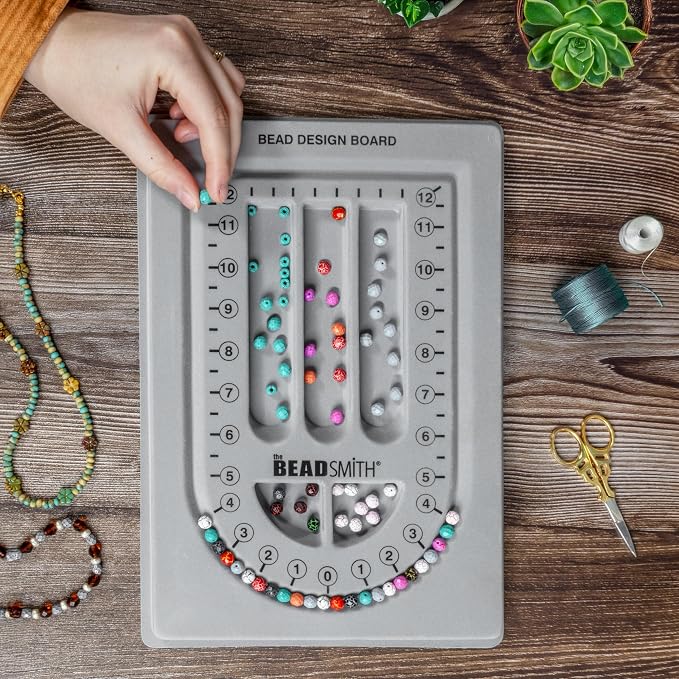The Beadsmith Bead Board, 28” U-Shaped Channel, 8.5 x 12 inches, Design Boards - Image 7