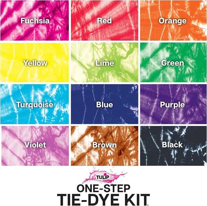 Tulip One Step Tie Dye Kit: Super Big 12 Colors - Image 6