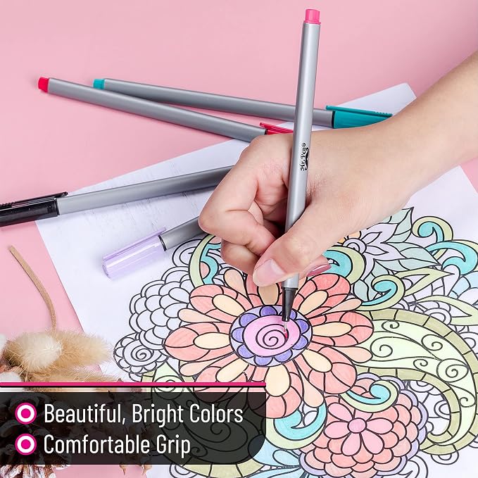 Mr. Pen- Colored Fineliner Pens, 12 Pack, Fine Point | Smooth Bible Journaling - Image 3