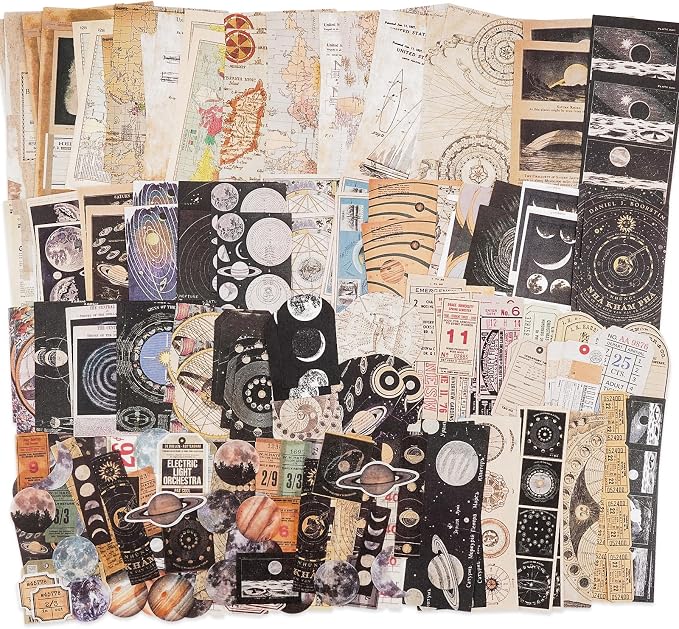 Knaid Vintage Scrapbook Supplies Pack by Knaid