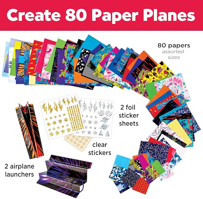 Creativity for Kids Stunt Squadron Fold & Launch Paper Airplanes: Create 80 - Image 2