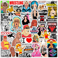 BulbaCraft 100Pcs Wrestling Stickers and Decals by BulbaCraft