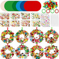 Hollowfly 48 Sets Christmas Wreath Craft Kits by Hollowfly