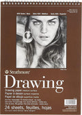 Strathmore Medium Drawing Spiral Paper Pad 9"X12"-24 Sheets -400400 by StrathmorePaper
