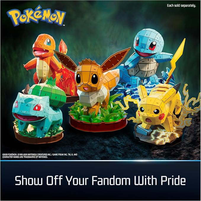 4D Build Pokémon Eevee 3D Puzzle Model Kit, Desk Décor, Shelf Display - Image 7