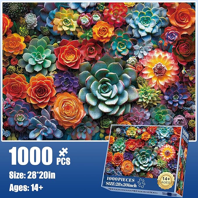 1000 Piece Puzzle for Adults - Image 2