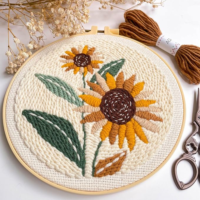 Myfelicity Punch Needle kit, Punch Needle Embroidery Kit - Image 5