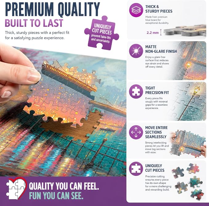 1000 Piece Jigsaw Puzzle for Adults - Image 3