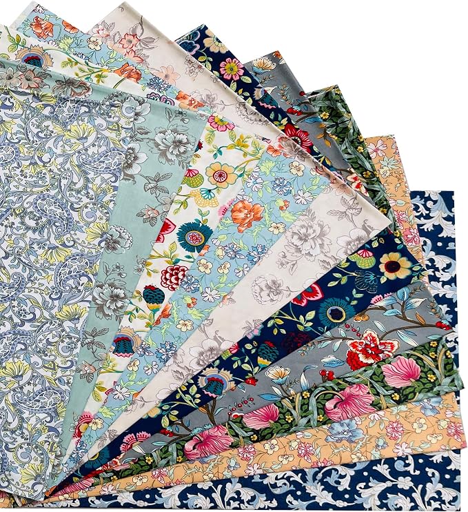 10"x10" 50pcs Cotton Fabric Squares - Image 4