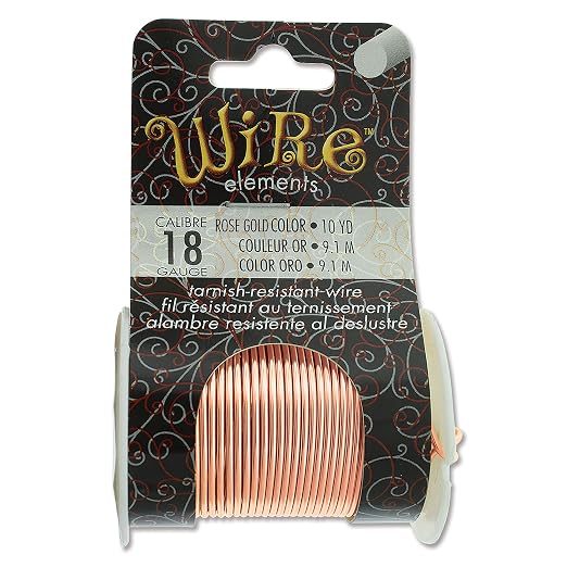 The Beadsmith Wire Elements 18-Gauge Lacquered Tarnish-Resistant Copper Wire - Image 7