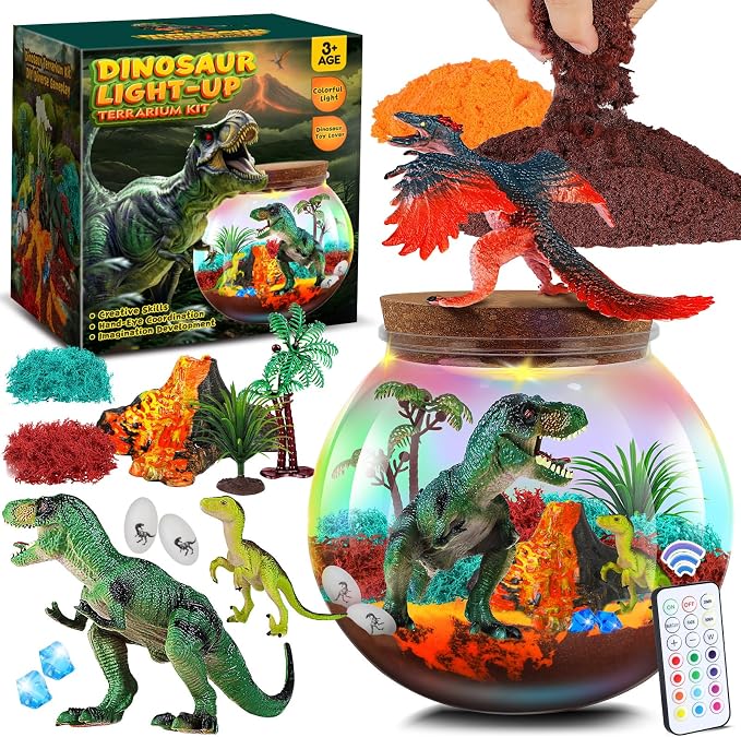RONSTONE Dinosaur Terrarium Kit by RONSTONE