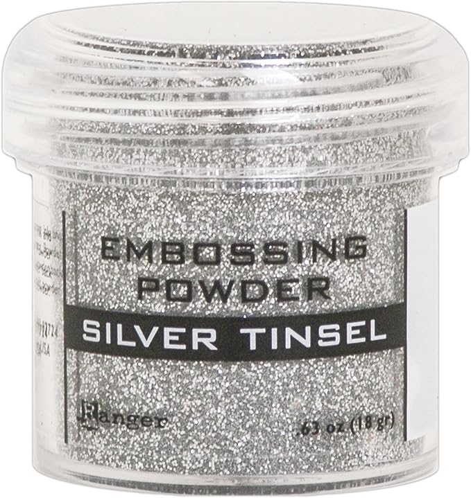 Ranger EPJ60437 Silver Tinsel Embossing Powder by Unknown