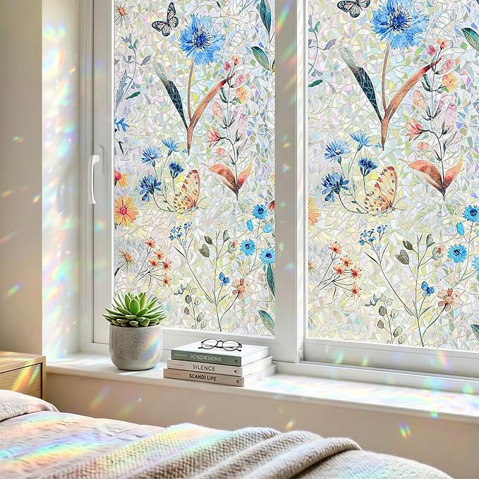 ADD.HERES Window Privacy Film, Stained Glass Decorative Static Cling, Removable - Image 8