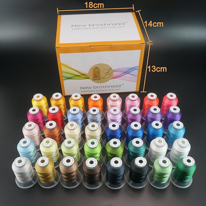 New brothread 40 Colors Compatible - Image 2
