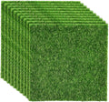 Shindel 10 Packs 6" x 6" Fake Grass Decor, Artificial Grass by Shindel