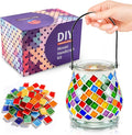 Joyclub DIY Mosaic Candle Holder Kit Mosaic Kits by Joyclub