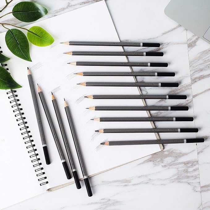 Mr. Pen- Sketch Pencils for Drawing, 14 Pack | Artist Graphite Pencils for - Image 8