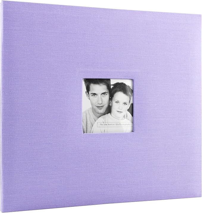 MCS Expandable 10-Page Fabric Scrapbook Album - Image 2
