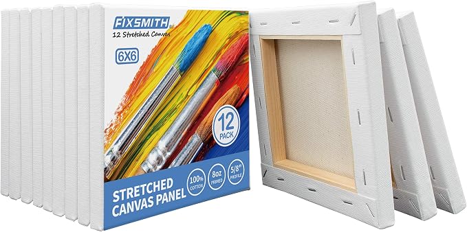 FIXSMITH Stretched Canvas for Painting - Image 5