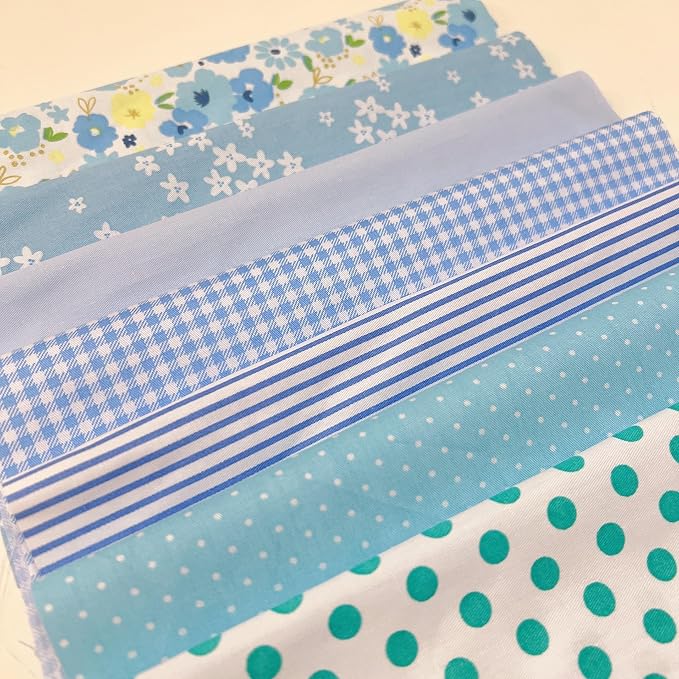 Cotton Fabric DIY Making Supplies Quilting Patchwork Fabric Fat Quarter Bundles - Image 2