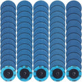 Chumia 250 Pcs Mix Roll Lock Discs Set 36 60 80 120 240 Grit 2 Inch Sanding Discs Die Grinder Accessories Aluminum Oxide Surface Conditioning for Surface Prep Polish Burr Paint Removal(Blue)