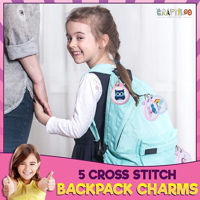 CRAFTILOO Cross Stitch Kit for Kids - Image 9