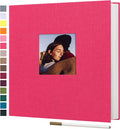 potricher Large Photo Album Self Adhesive 4x6 5x7 8x10 Pictures Linen Cover 40 by potricher