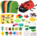 WATINC 12Pcs Hand Puppet Making Kit, Art Craft Felt Sock Puppet Toys, Creative by WATINC