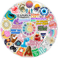 100Pcs Astrology Stickers for Water Bottle, Laptop by BulbaCraft