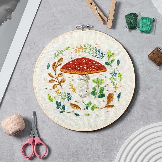 Bonroy 4 Sets Embroidery Kit for Beginners - Image 4