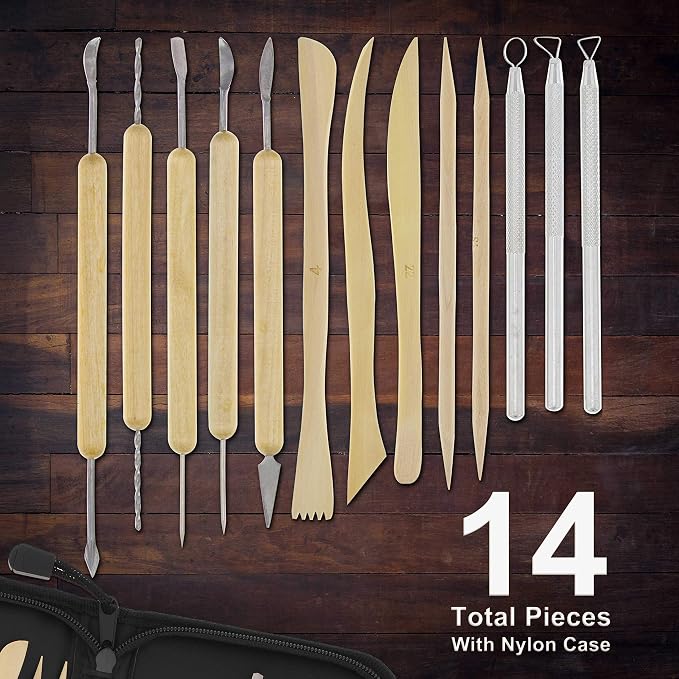 U.S. Art Supply Pottery & Clay Tools Set - Image 2