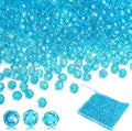 BONNY BOXX 500pcs 8mm Acrylic Faceted Round Crystal Beads Transparent by BONNY+BOXX