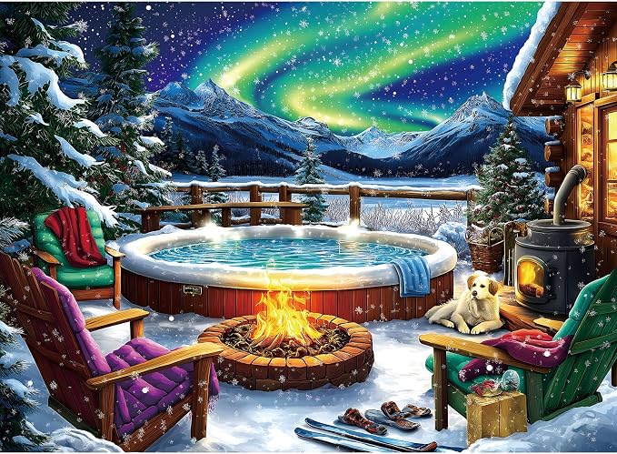 MINIWAN Northern Lights 500 Piece Puzzles by MINIWAN