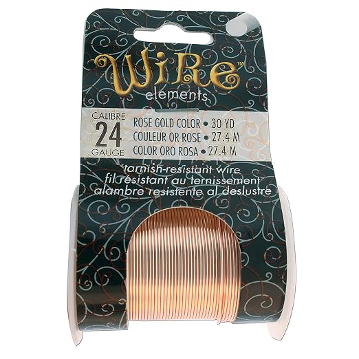 The Beadsmith Wire Elements 24-Gauge Lacquered Tarnish-Resistant Copper Wire - Image 7