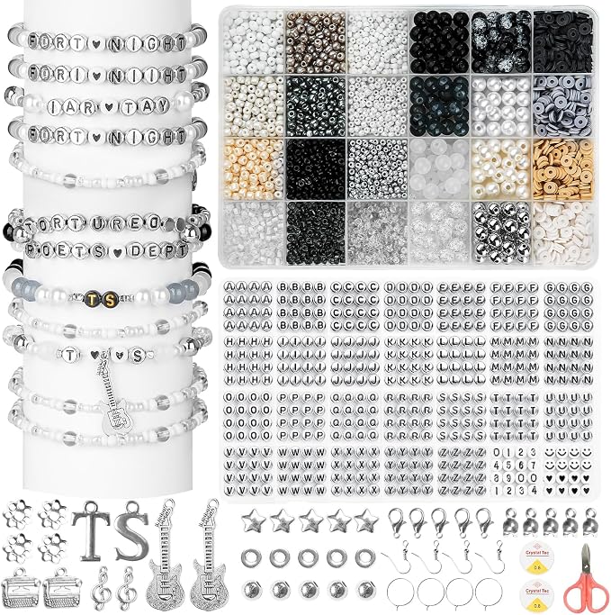 Goldwise Friendship Bracelet Kit 2 Boxes-3814 Pcs New Album Inspired Music by Goldwise
