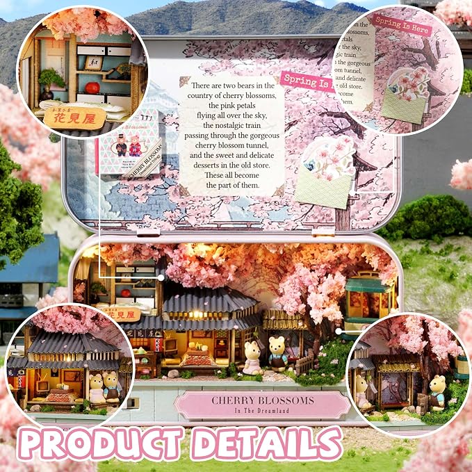 Kisoy DIY Miniature House Kit, Tiny House Building Kit - Image 3