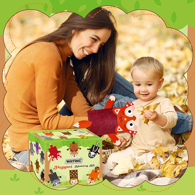 WATINC 24Pcs Hand Puppet Making Kit - Image 5