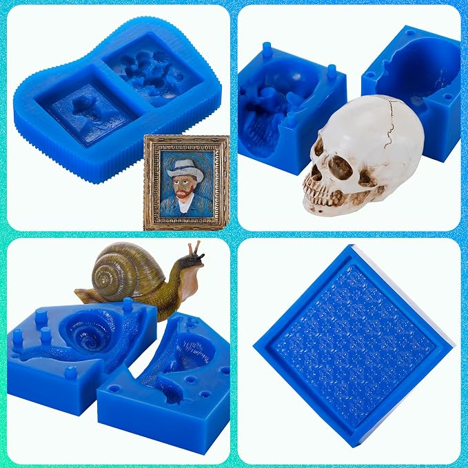 BBDINO Silicone Mold Making Kit, Liquid Silicone - Image 8
