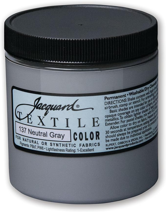 Textile Color Paint NEUT Grey by Jacquard